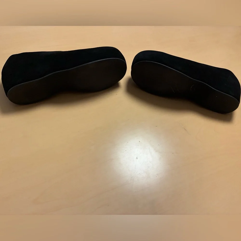 Terhi Polkki Black Suede Women's Clog - Picture 11 of 11